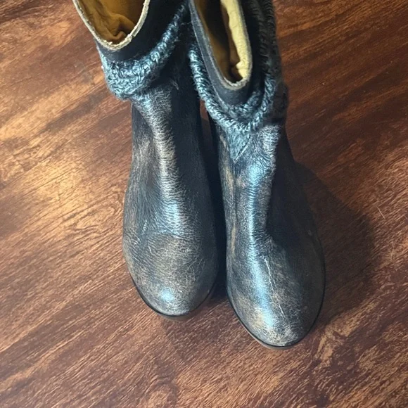 Bed Stu Wedge Boots - Picture 9 of 10